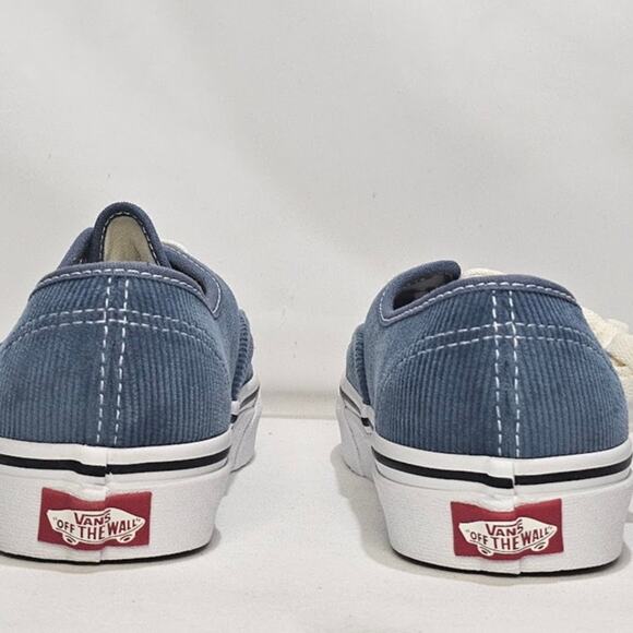 Vans Unisex Authentic Navy Corduroy Lace Up Sneaker Women's Size 6.5 Navy NWT - Picture 6 of 9